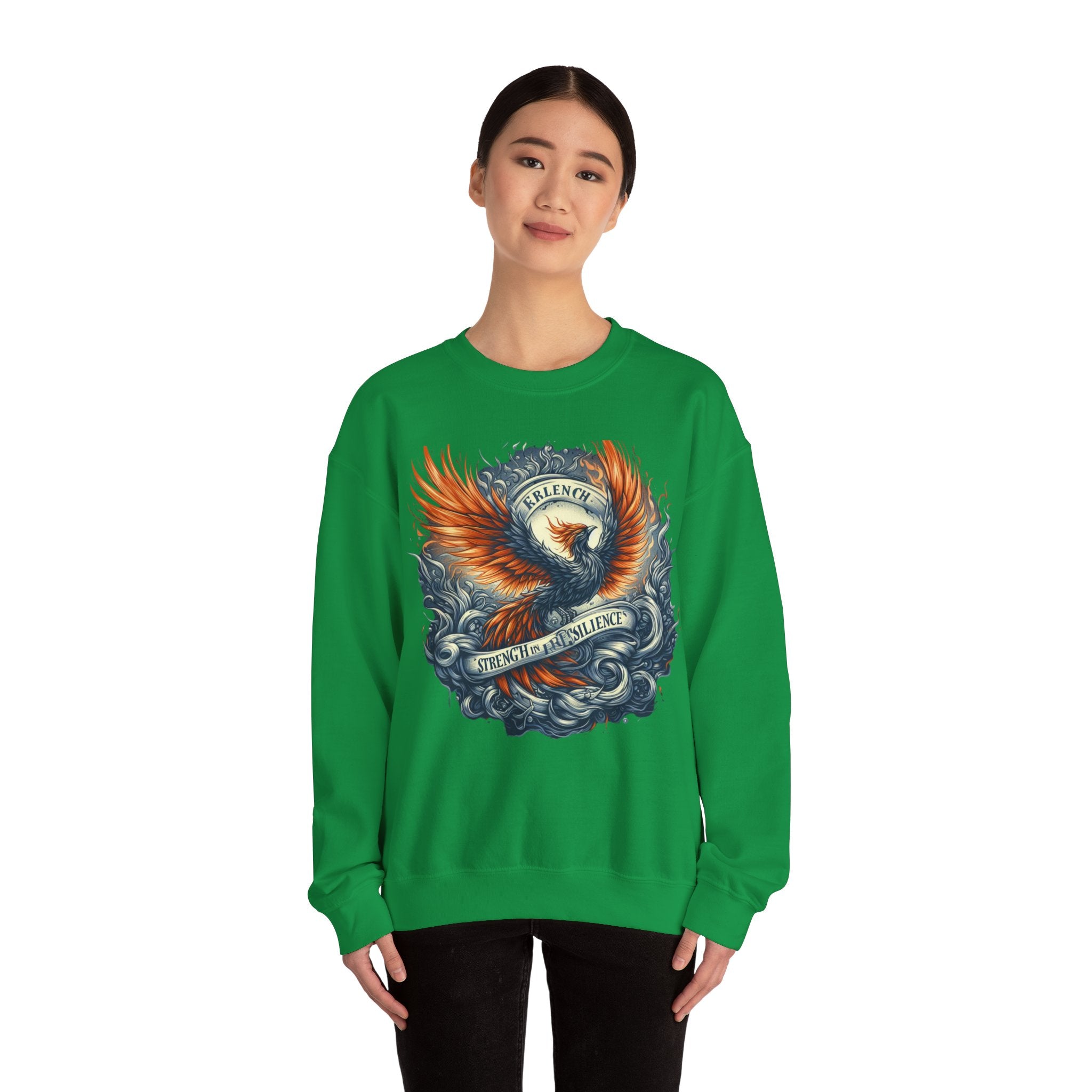 Empowerment Embodied: Strength in Resilience Sweatshirt