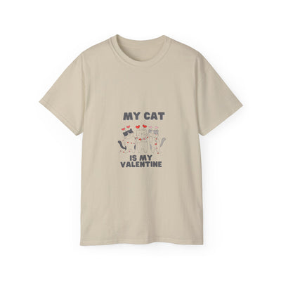 My Cat is My Valentine T-Shirt: Purrfect Valentine's Day Tee