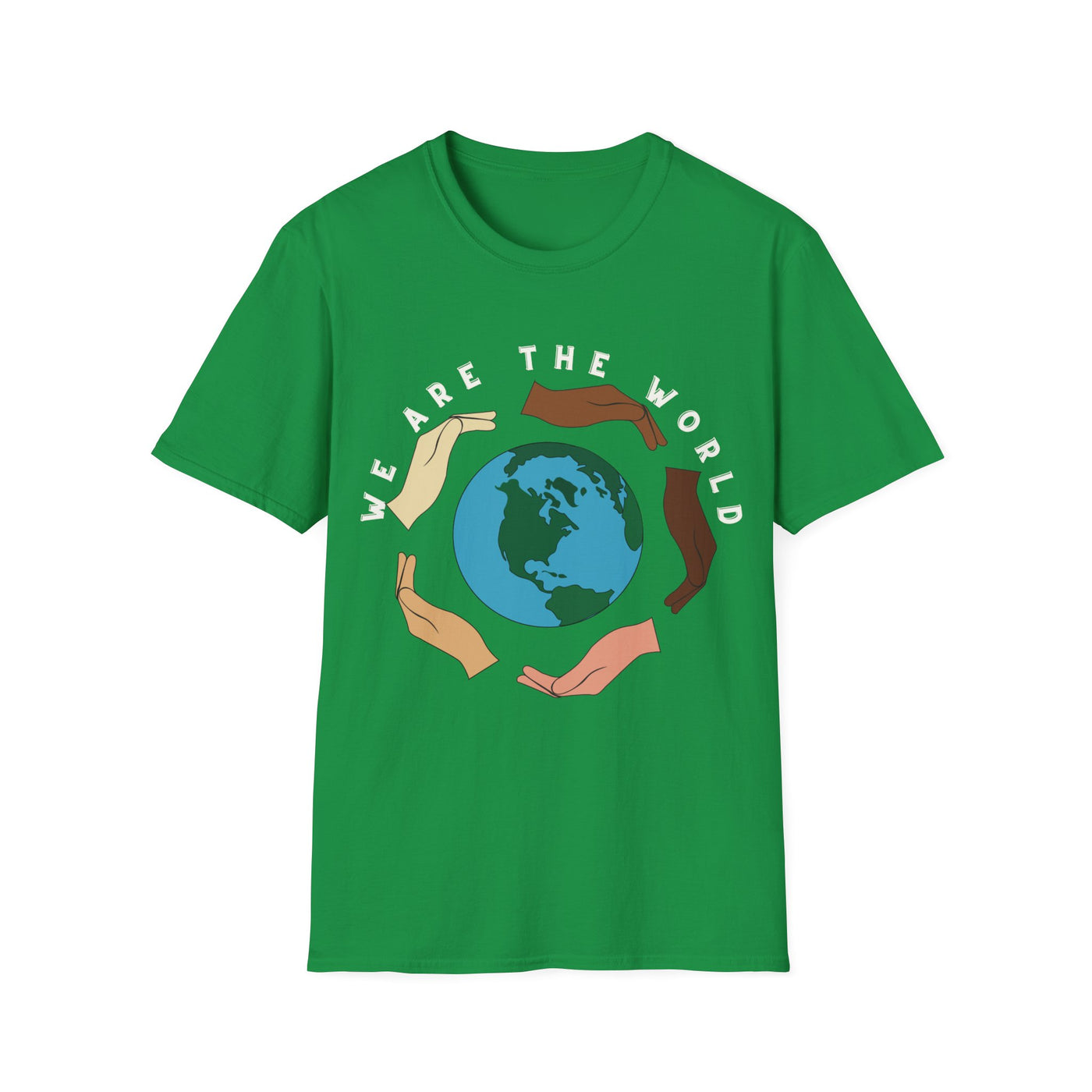 Global Unity 'We Are the World' - Solidarity T-Shirt