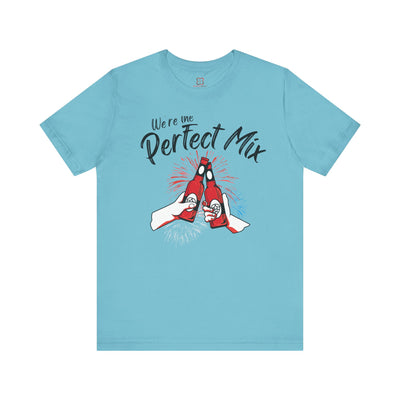 We're the Perfect Mix Valentine's Day T-Shirt - Cute Couples Tee