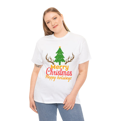 Festive Cheer Merry Christmas Happy Holiday T-Shirt"