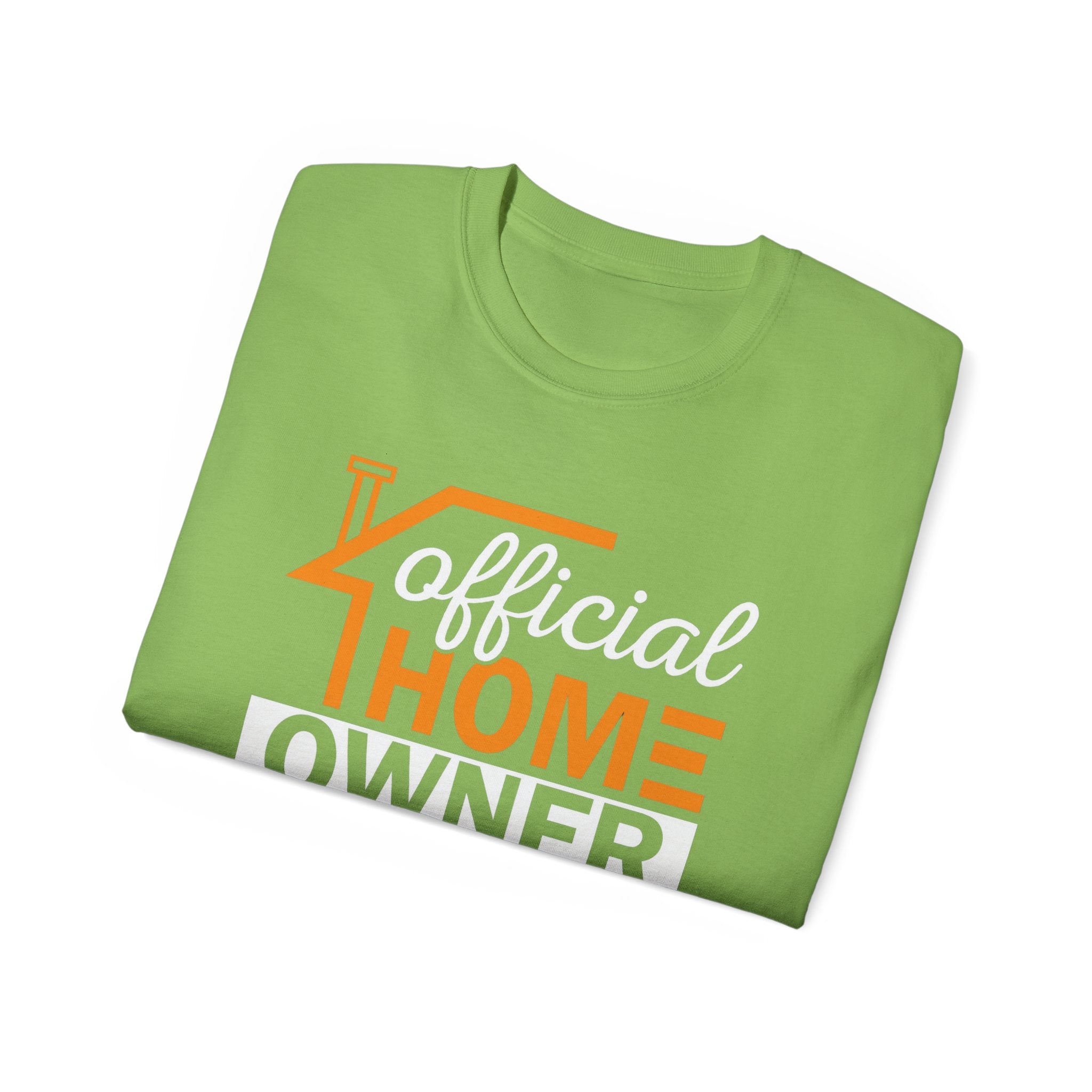 Official home owner T shirt: Trendy Real Estate Owner Shirt for Housewarming Gifts & Everyday Wear