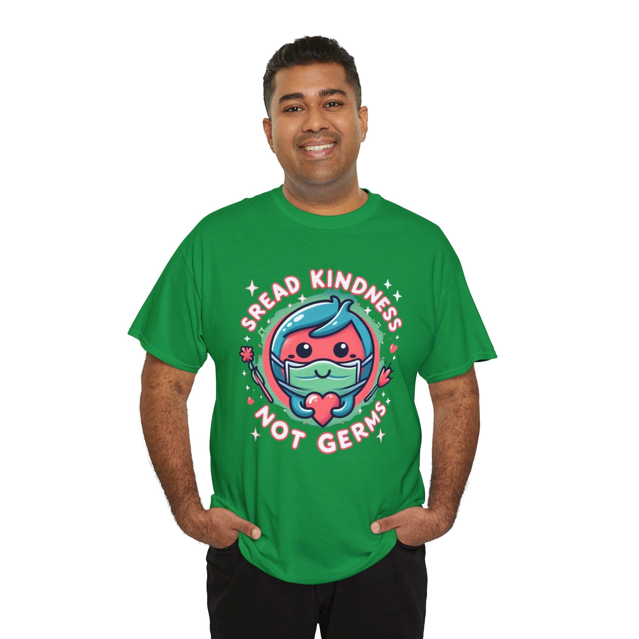 Spread Kindness, Not Germs T-Shirt: Inspire Positivity Everywhere You Go