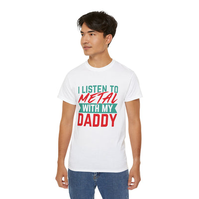 Heavy Metal Dad and Me: Matching Father's Day T-Shirts