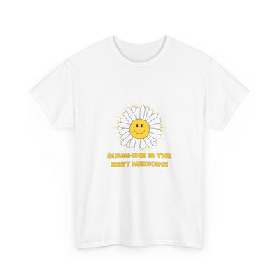 Sunshine is the Best Medicine - Inspirational Graphic T-Shirt