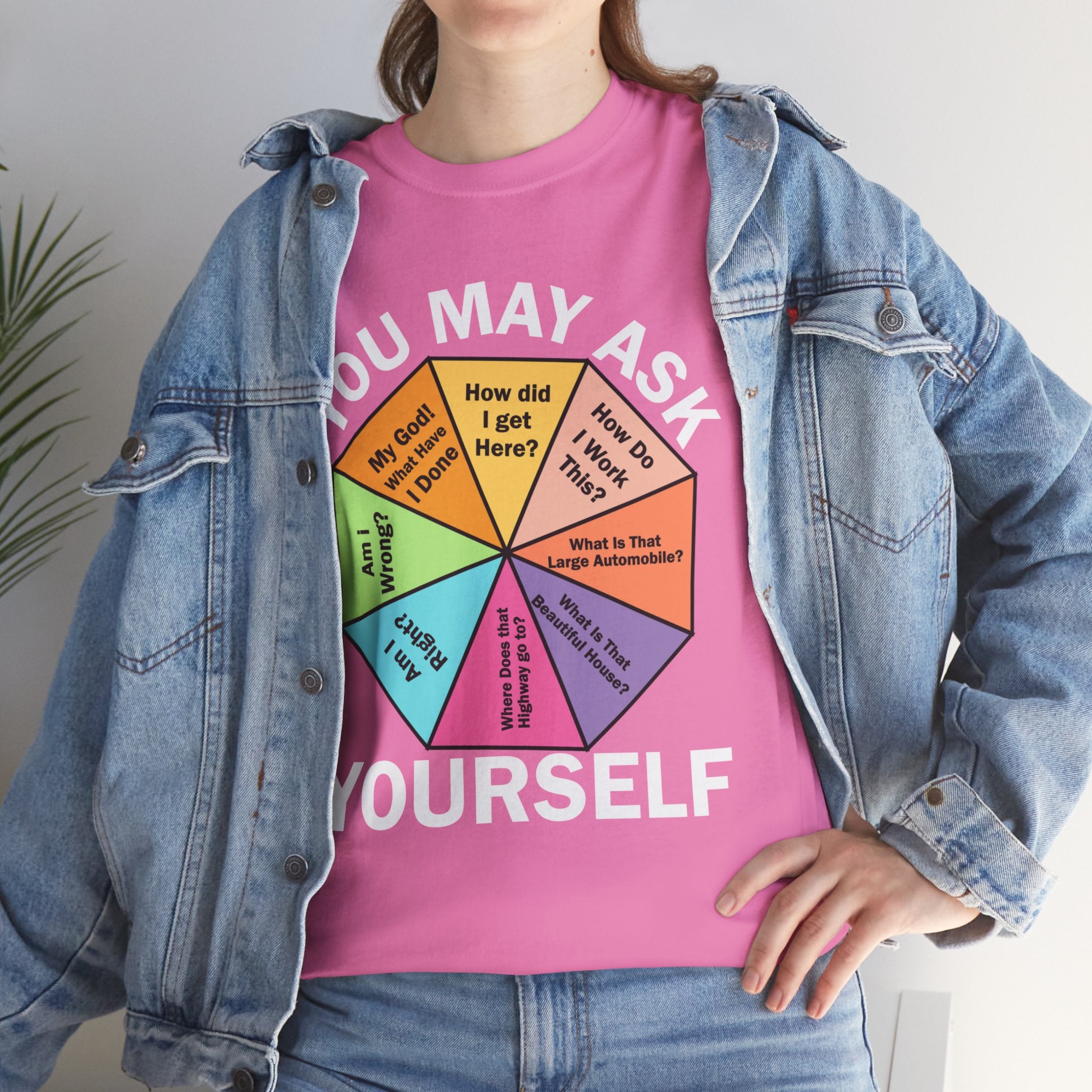 Soft and Comfortable You May Ask Yourself T-Shirt - Unisex Tee for Daily Wear