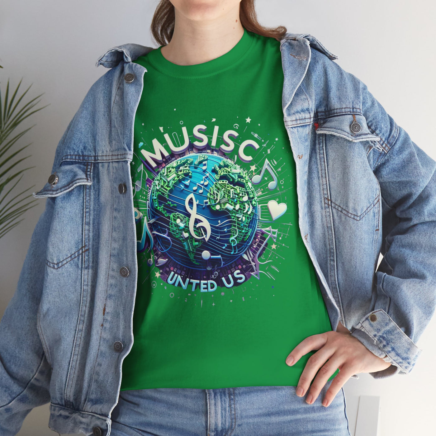 Harmony in Threads: Music Unites Us T-Shirt