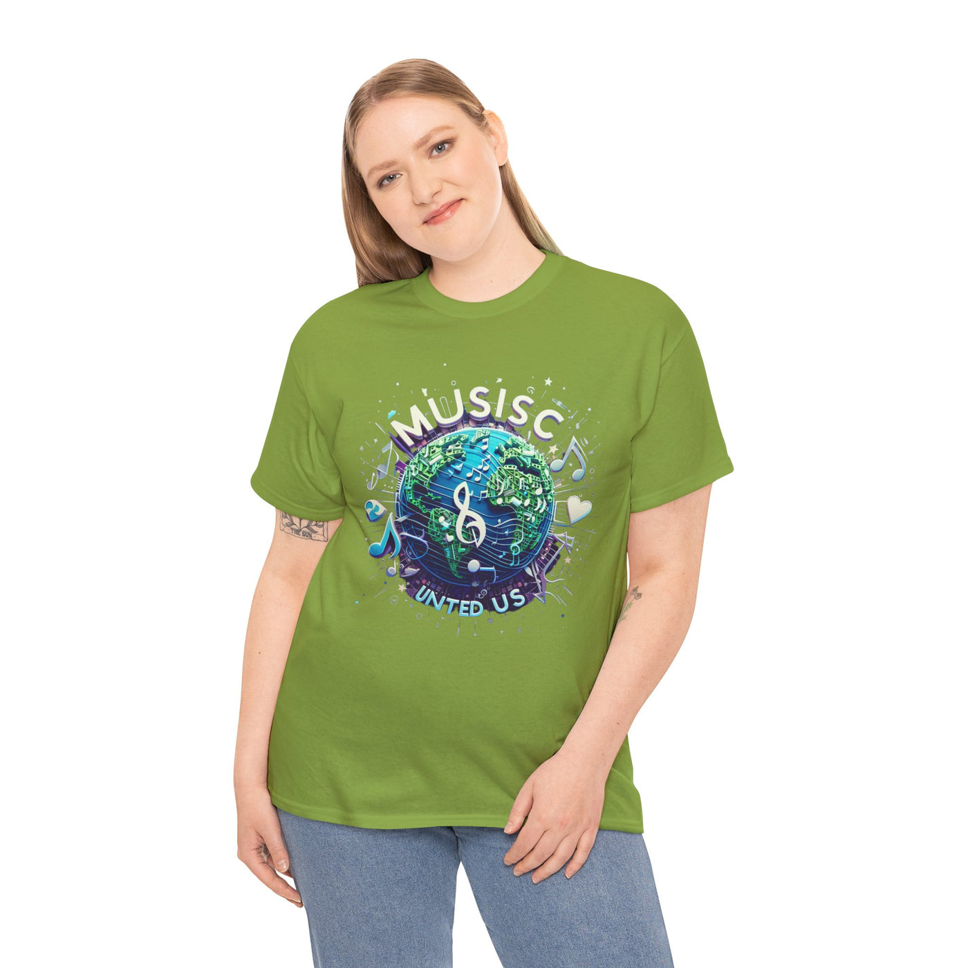 Harmony in Threads: Music Unites Us T-Shirt