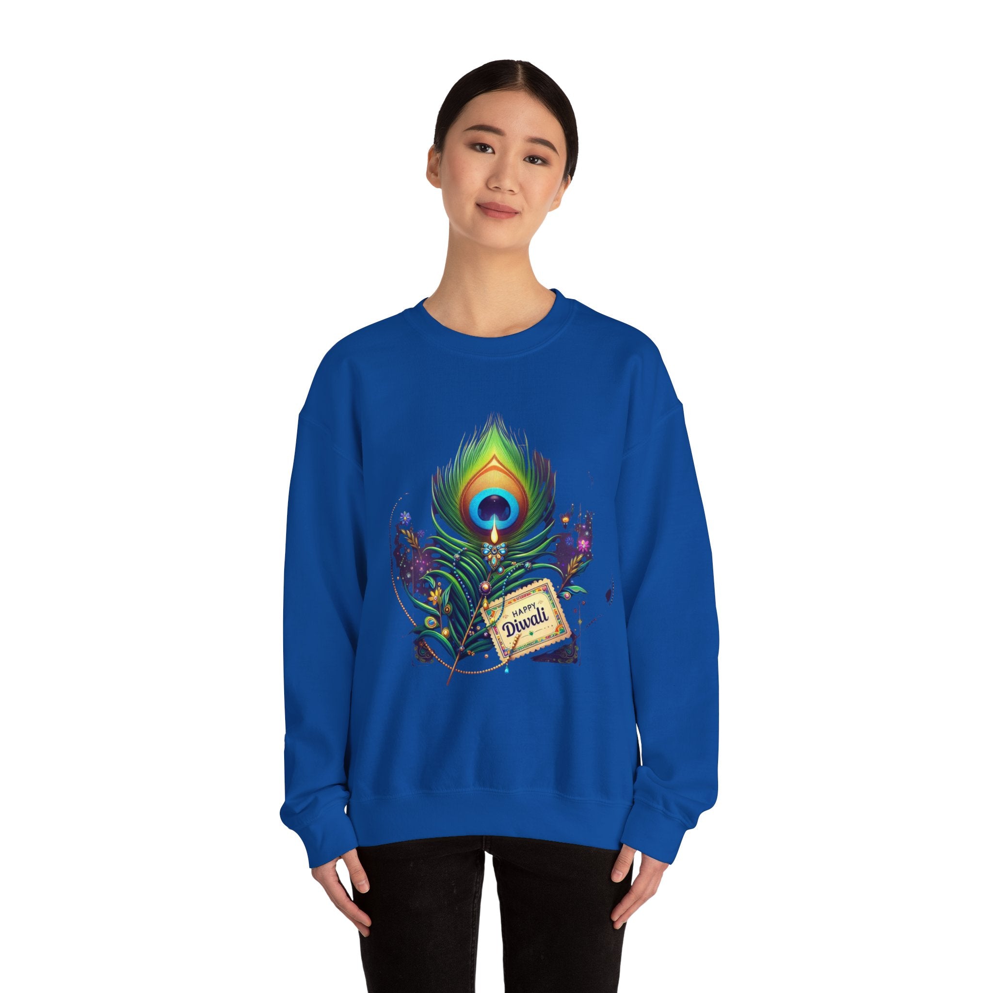 Happy Diwali Celebration Sweatshirt - Spread Festive Joy in Style"