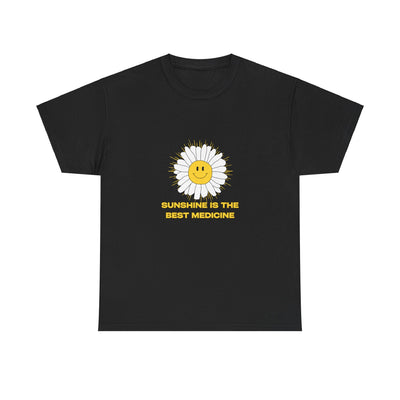 Sunshine is the Best Medicine - Inspirational Graphic T-Shirt