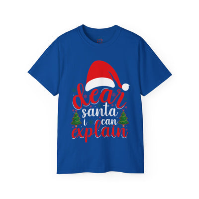 Dear Santa, I Can Explain - Funny Christmas Tee