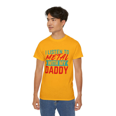 Heavy Metal Dad and Me: Matching Father's Day T-Shirts