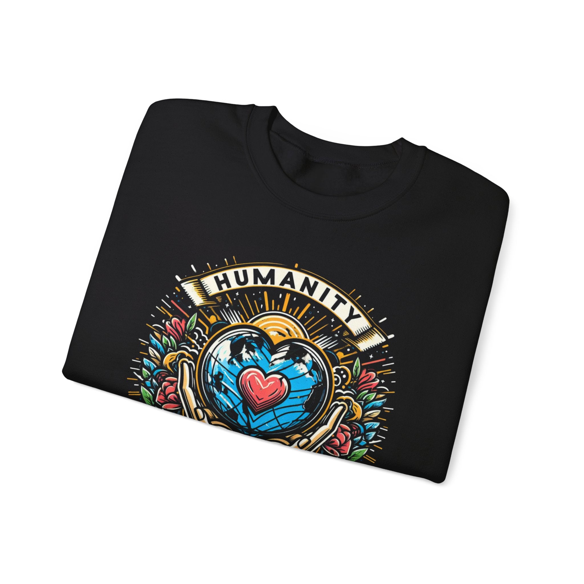 Empathy Elevated: Humanity First Sweatshirt