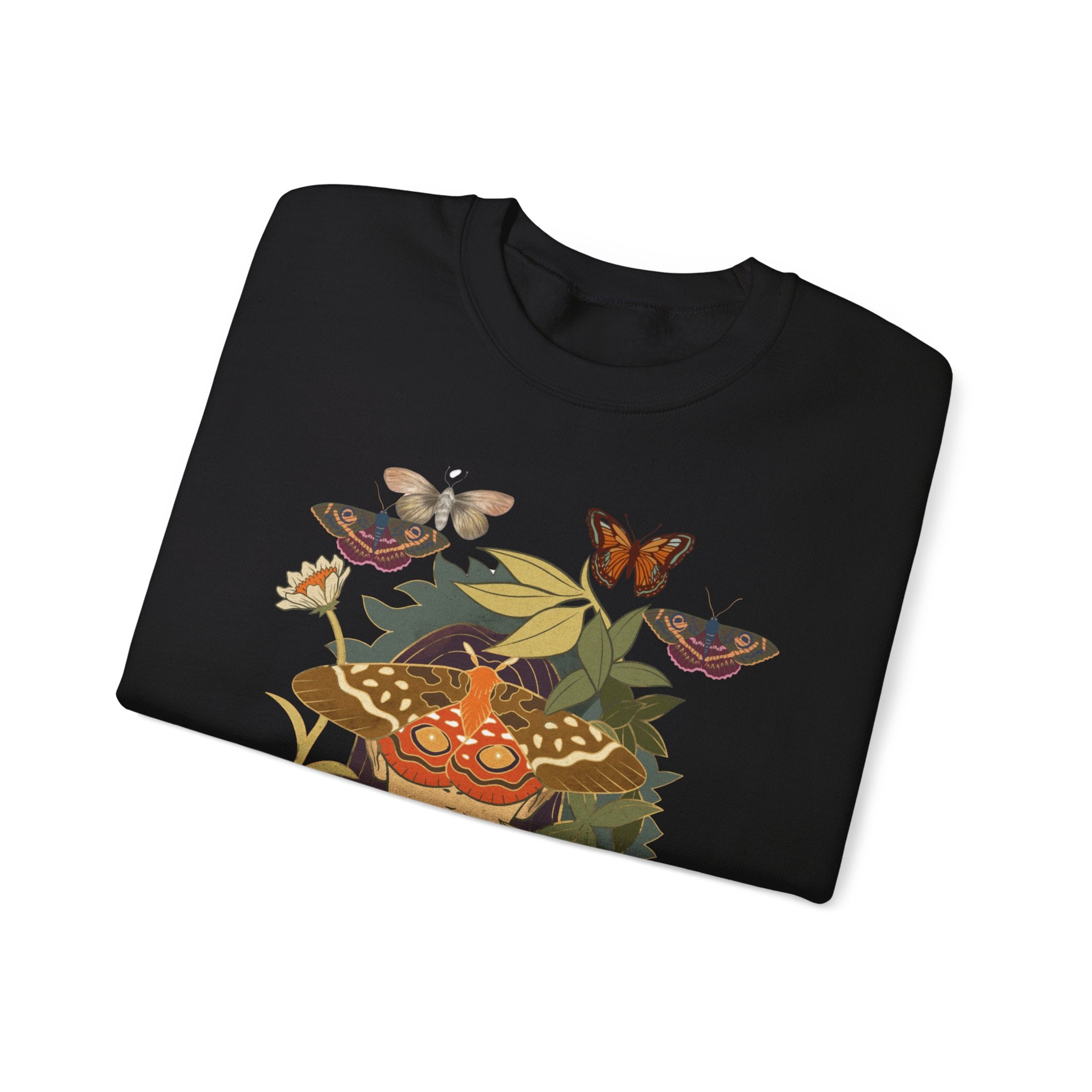 Elegant Vintage Moths Sweatshirt: Timeless Style & Comfort