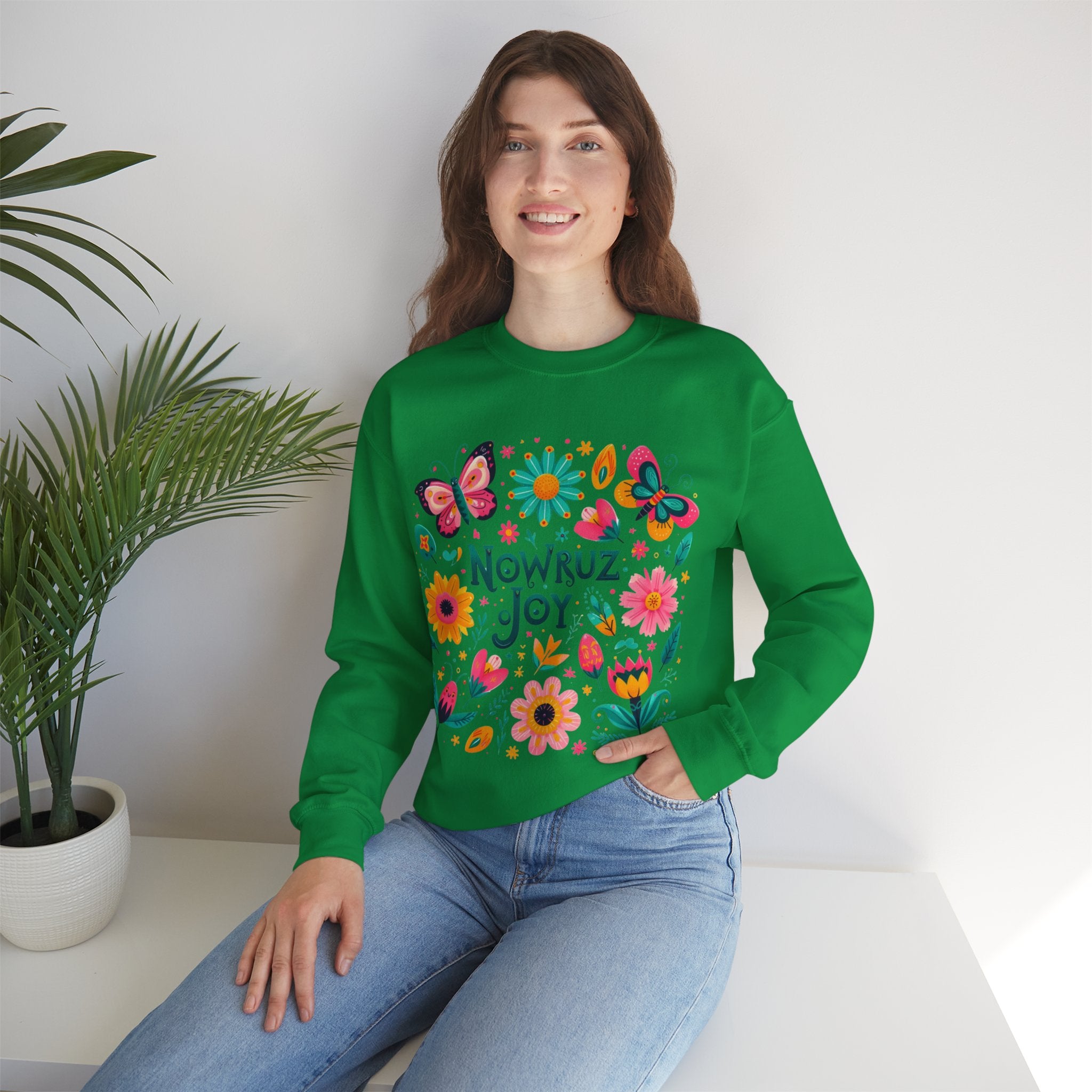 Nowruz Joy Sweatshirt: Celebrate Persian New Year in Style