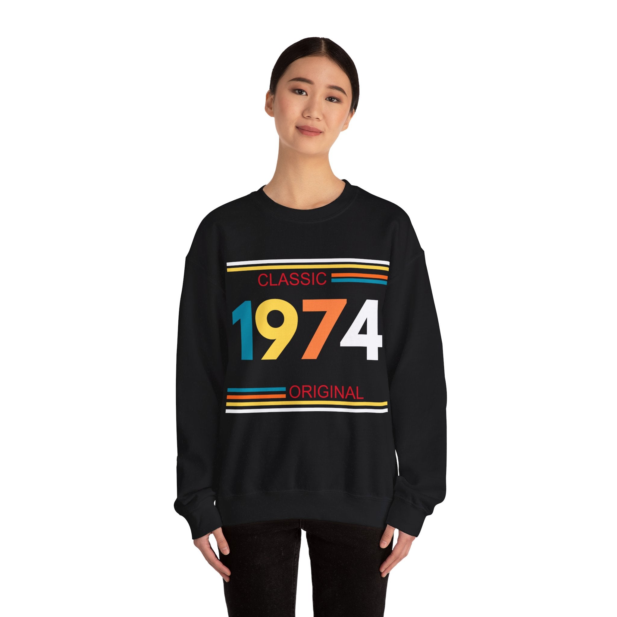 Classic 1974 Original Sweatshirt - Timeless Vintage Style & Comfort