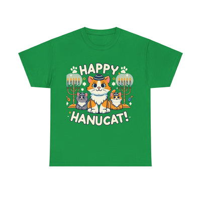 Meow-ve Over, It's Hanukkah! Funny Cat T-Shirt