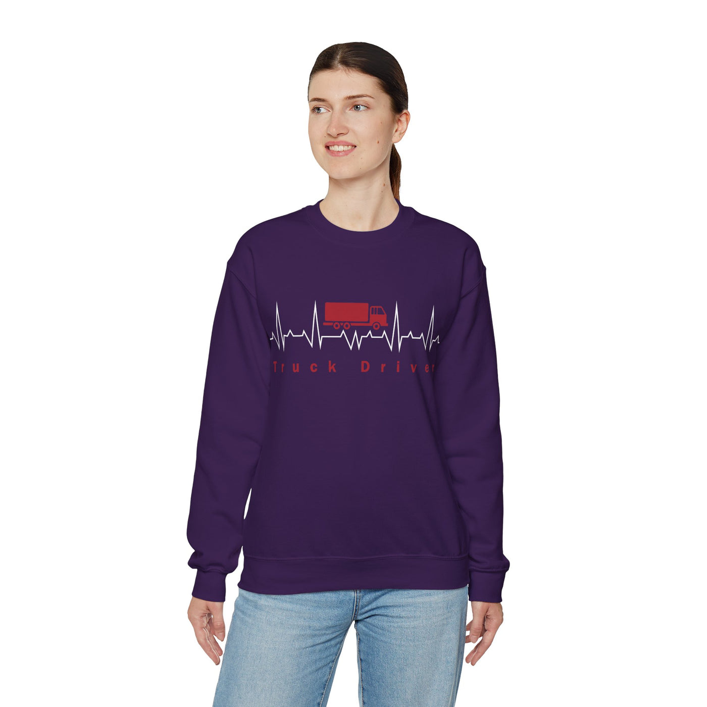 Ultra-Soft Truck Driver Sweatshirt | Warm, Cozy, and Durable