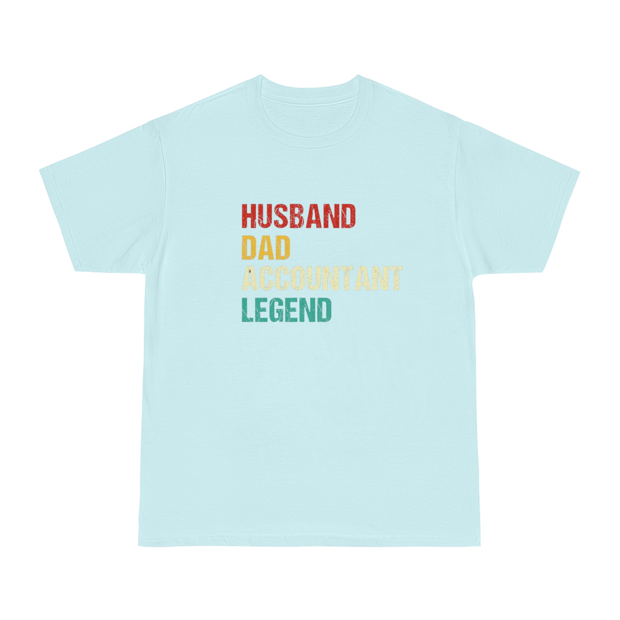 Husband, Dad and Vintage Accountant Legend Shirt - Retro Father's Day Gift Tee for Dad