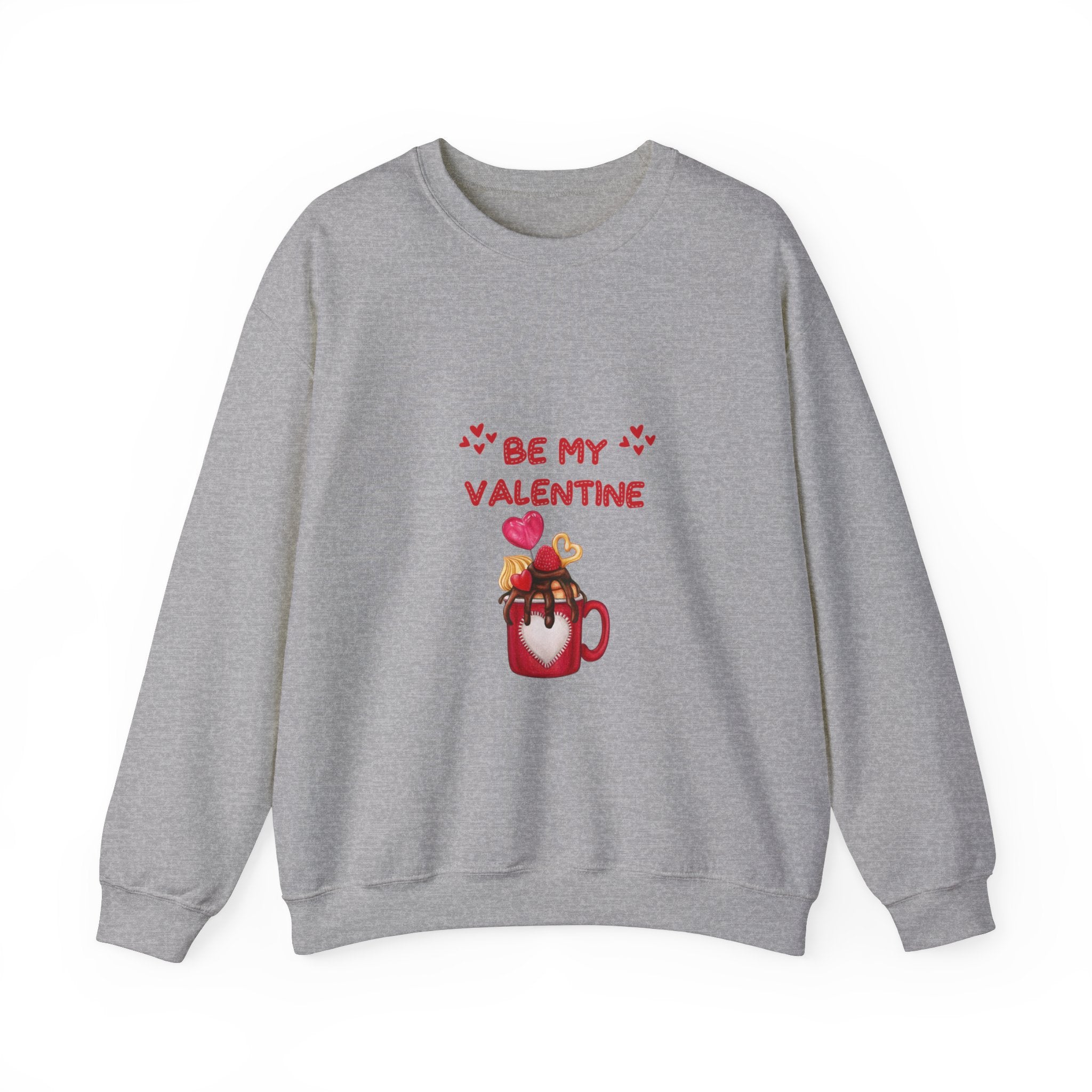 Be My Valentine Sweatshirt - Romantic Apparel for a Stylish Celebration, Chic & Cozy