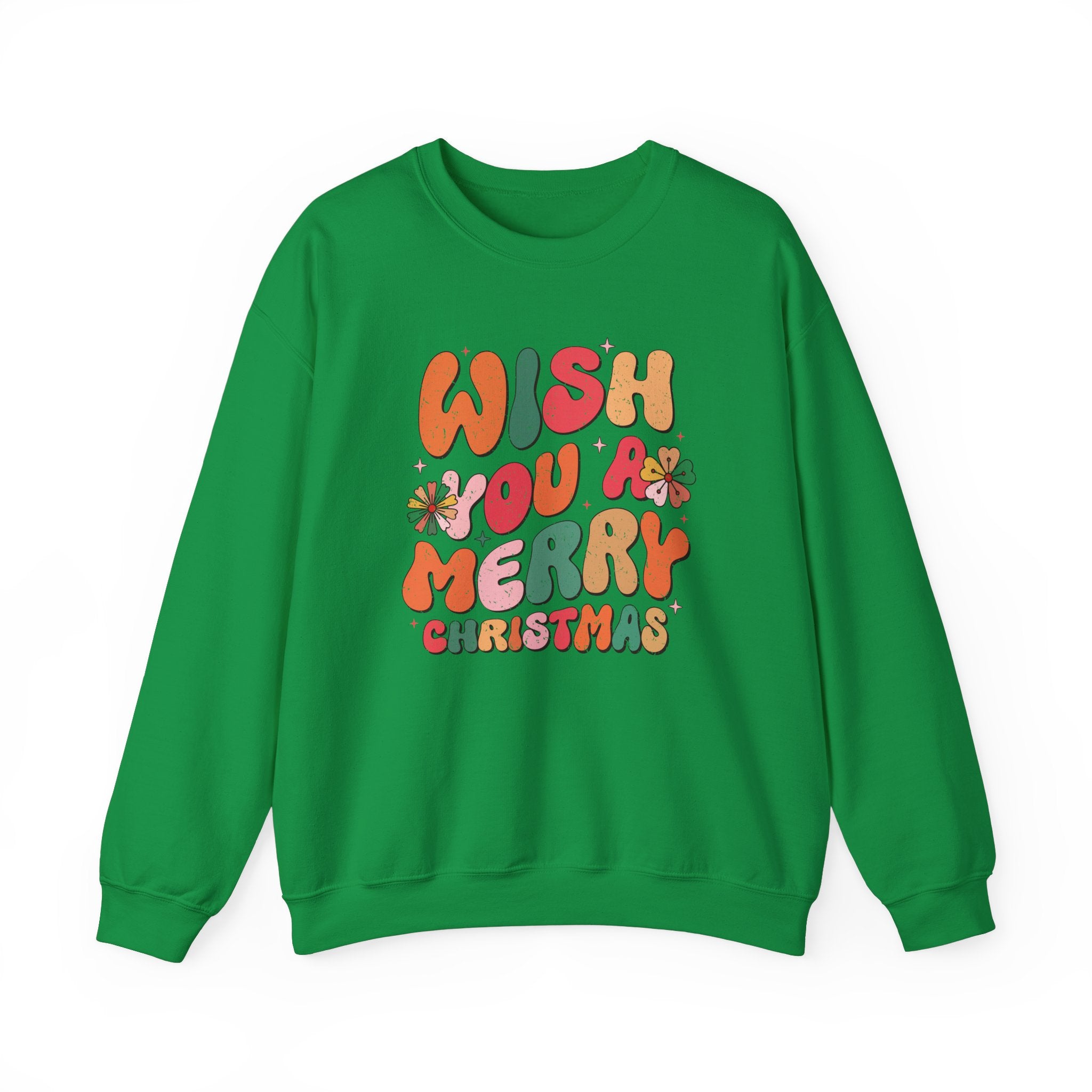 Cozy Christmas Wishes Sweatshirt: Spread Holiday Cheer in Style!