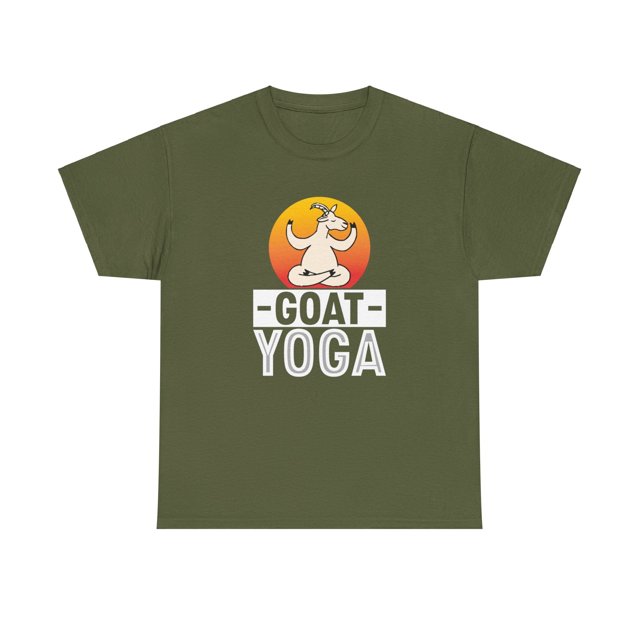 Goat Yoga T-Shirt - Cute Goat Pose Tee for Goat Lovers - Comfort Colors Shirt