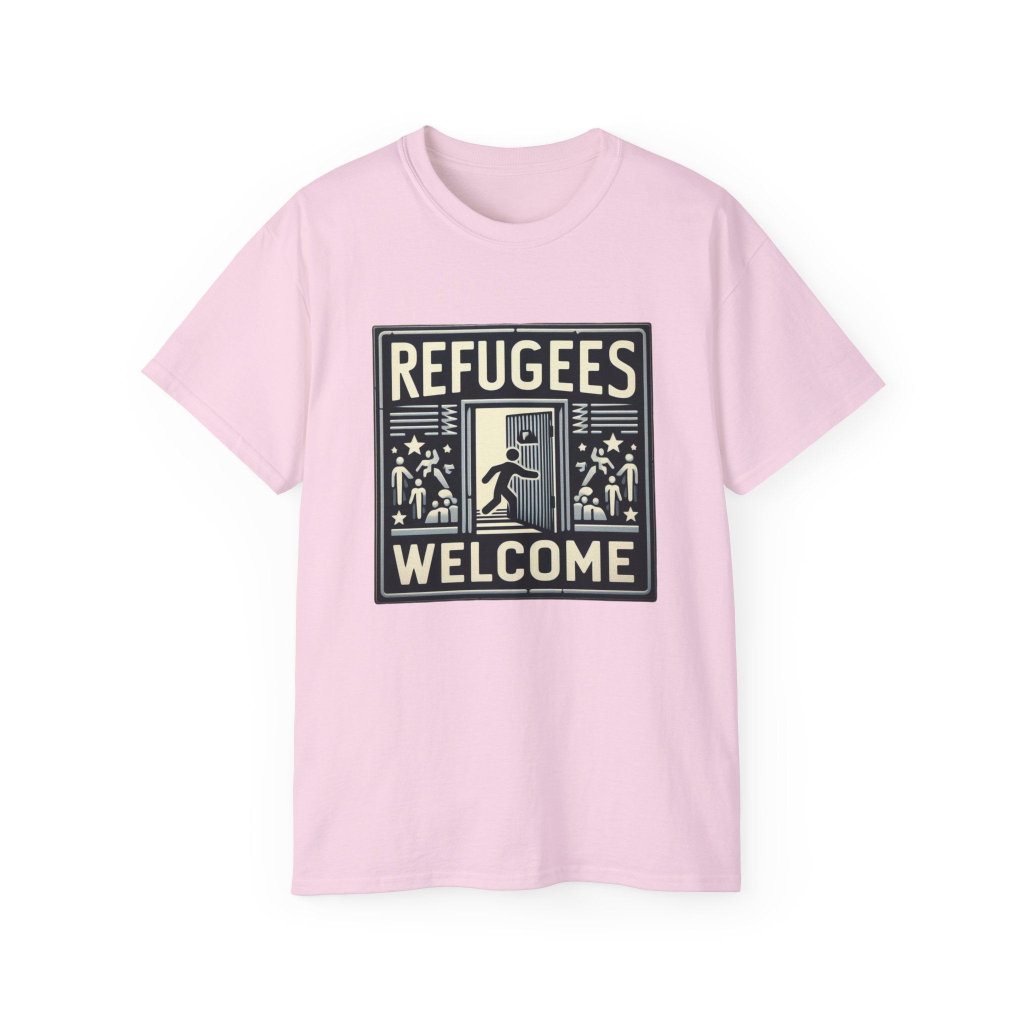 Empathy in Action: Refugee Welcome T-Shirt - Wear Your Support Proudly