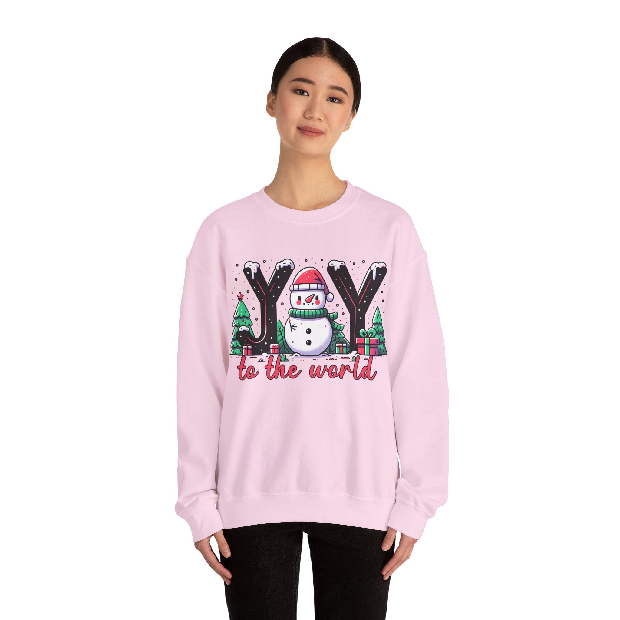 Spread Holiday Cheer with our 'Joy to the World' Christmas Sweatshirt