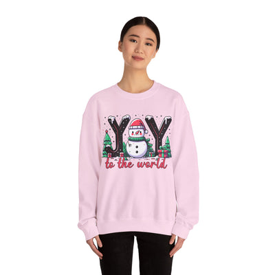 Joy to the World Christmas Sweatshirt: Spread Holiday Cheer