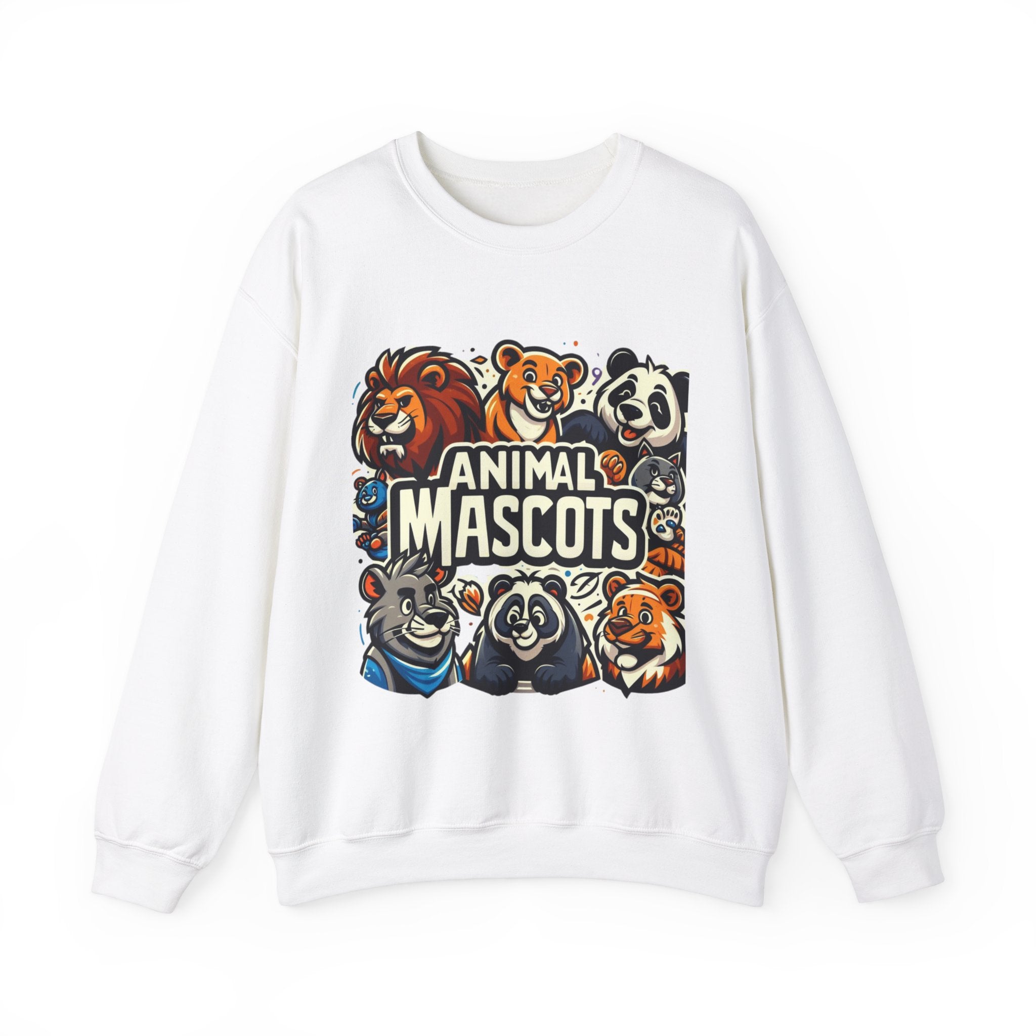 Wild Spirit Animal Mascots Sweatshirt: Embrace Nature's Essence in Style