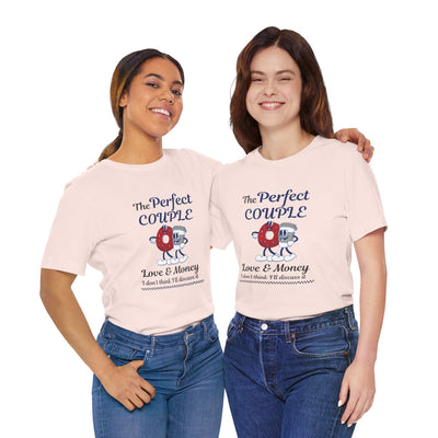 The Perfect Couple 'Love & Money' Valentine's Day T-Shirts - His & Hers Matching Set