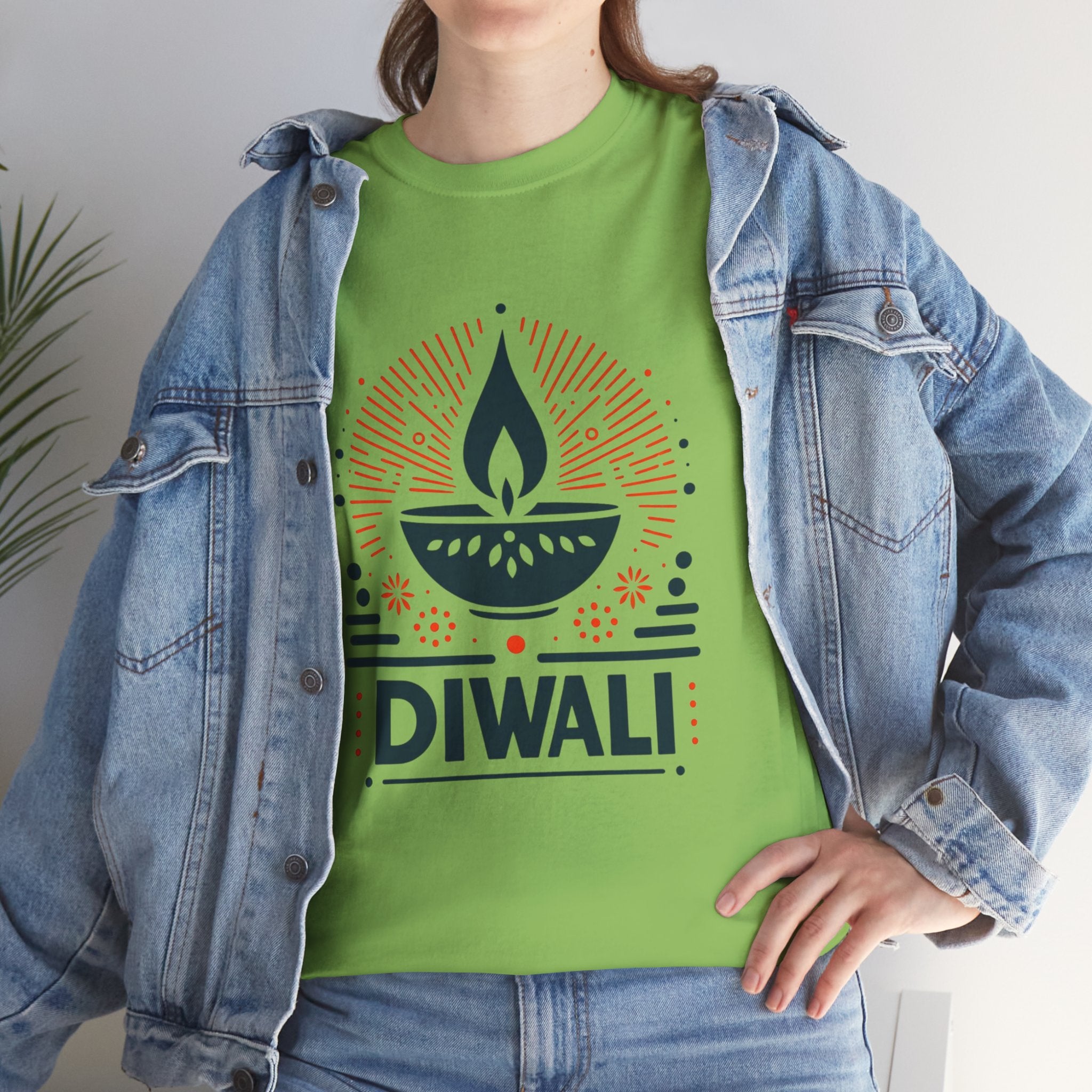 Diwali Celebration T-Shirt | Illuminate Your Style with Elegance