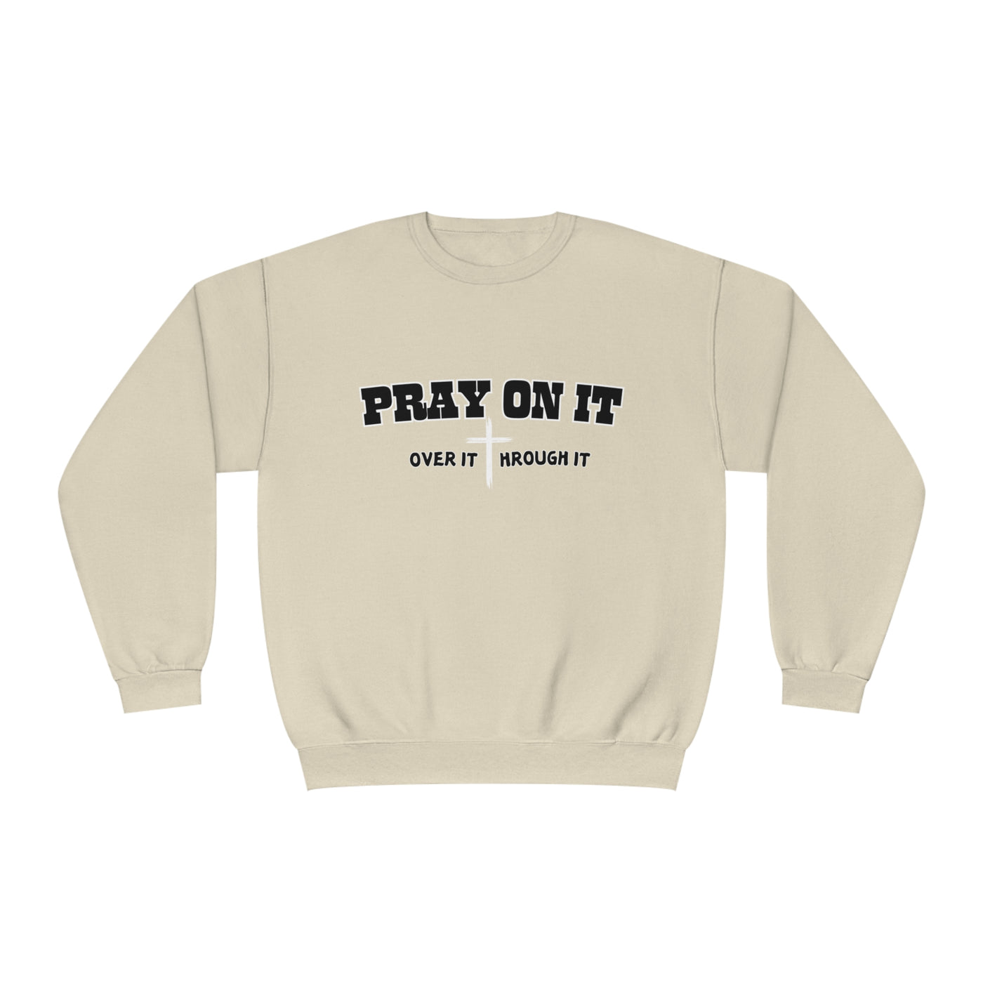 Christian Sweatshirt, Pray On It Sweatshirt, Pray Over It Sweatshirt, Religious Sweater, Boha Sweatshirt , Bible Verse, Inspirational Sweat