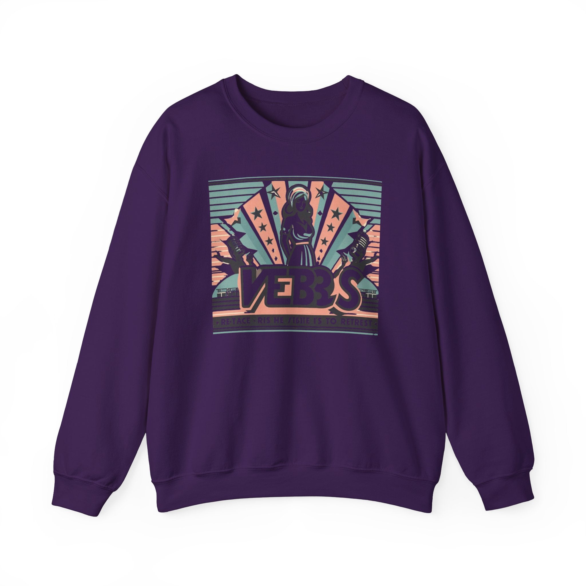 Retro Vibes Sweatshirt for International Women's Day