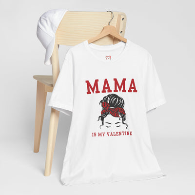 Mama is My Valentine Kids' T-Shirt - Cute & Adorable Valentine's Day Tee