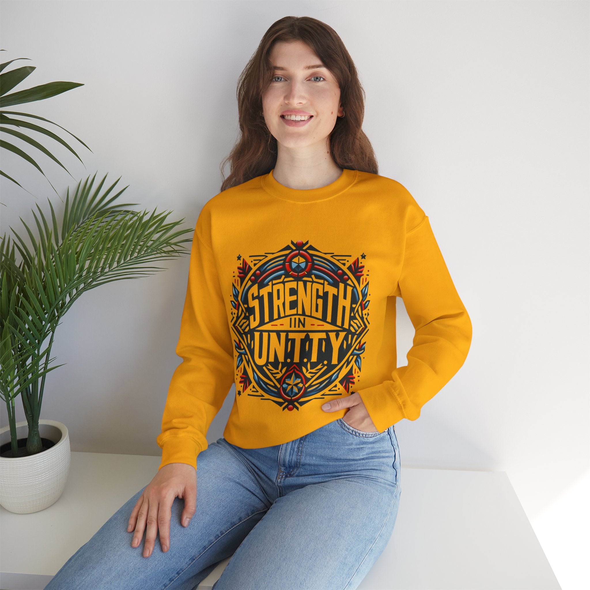 Strength in Unity Sweatshirt: Empowering Design for Solidarity