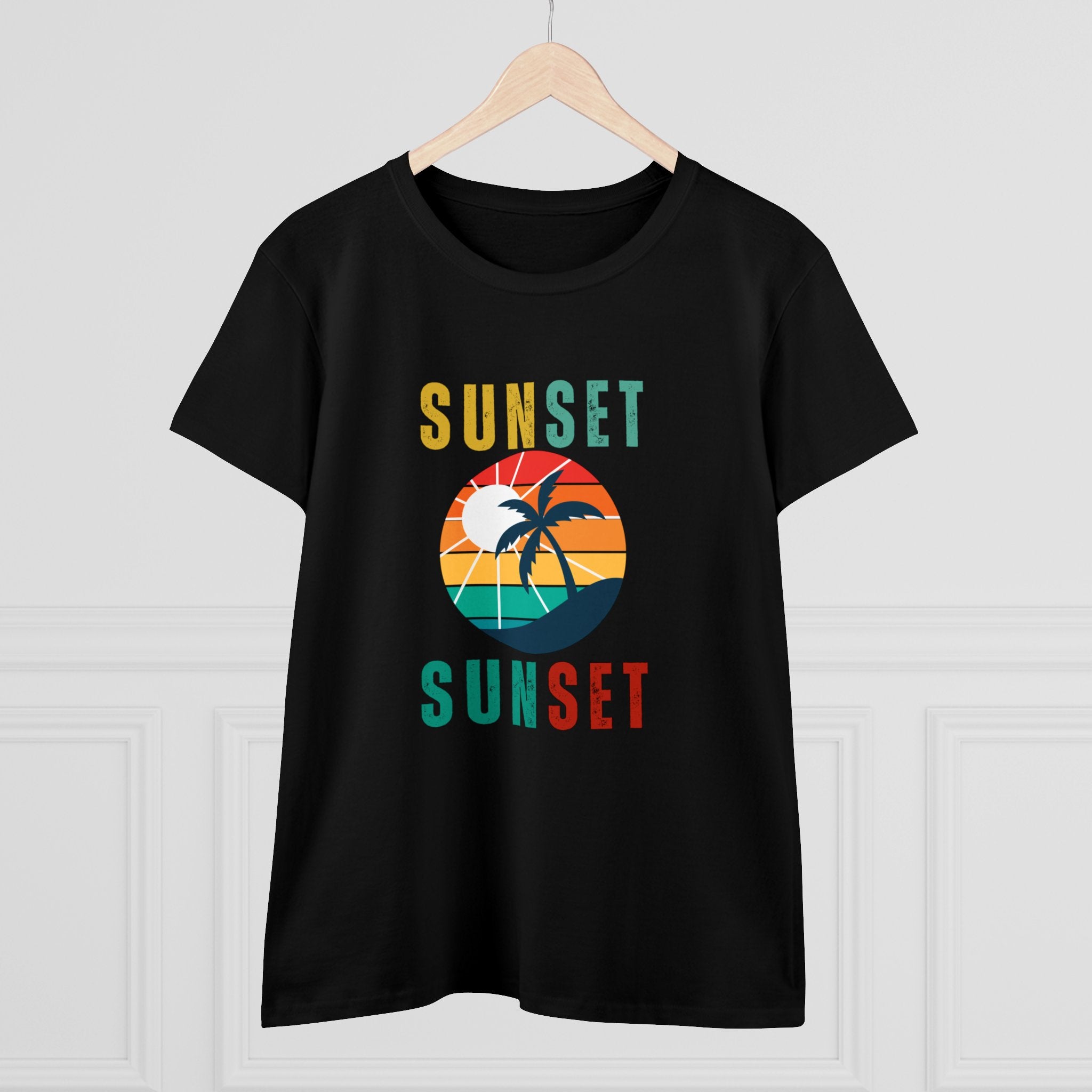 A Watercolor Sunset Explosion T-Shirt