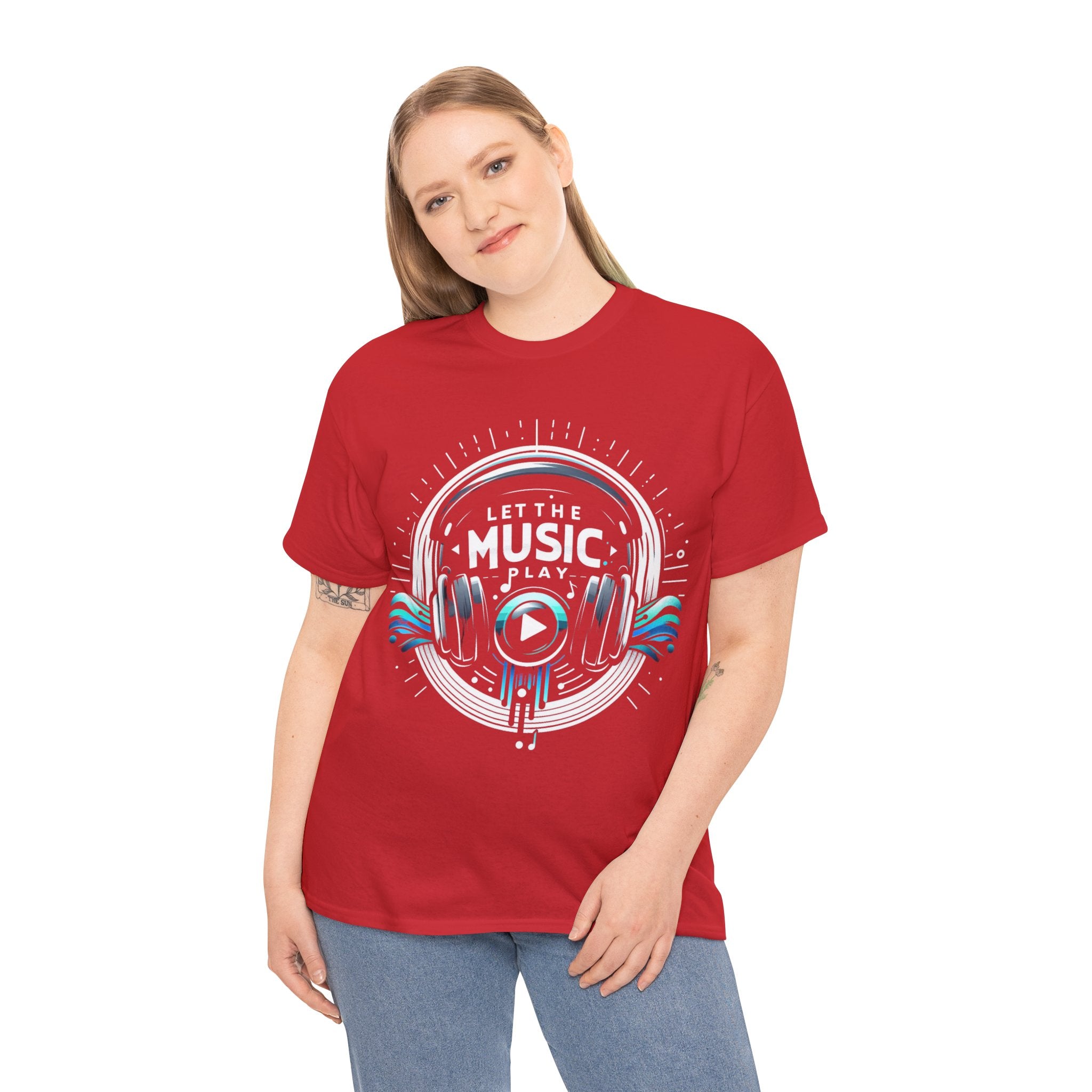 Melody in Motion: Let the Music Play T-Shirt - Unleash Your Rhythm