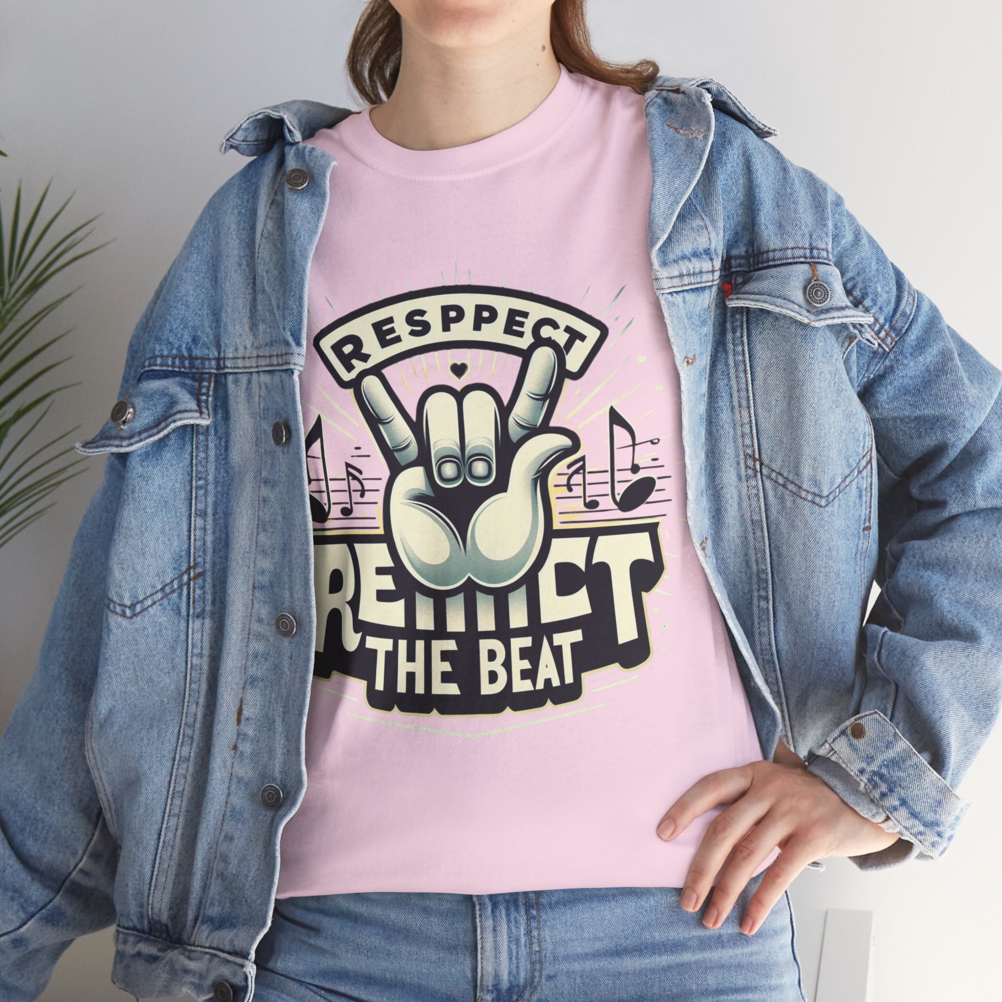 Respect the Beat T-Shirt: Embrace Your Rhythm in Style