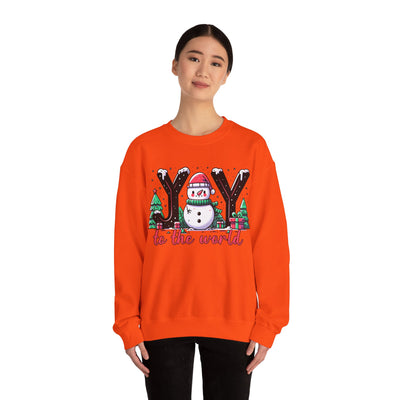 Joy to the World Christmas Sweatshirt: Spread Holiday Cheer