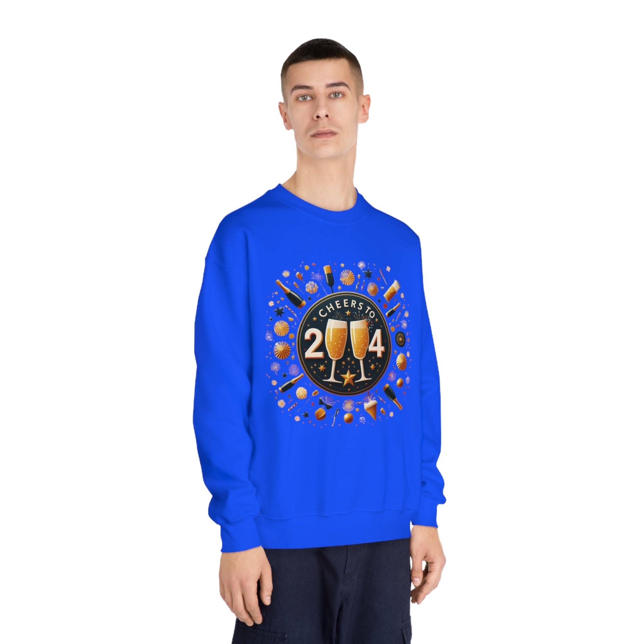 Ring in the New Year in Style: Cheers to 2024 Sweatshirt