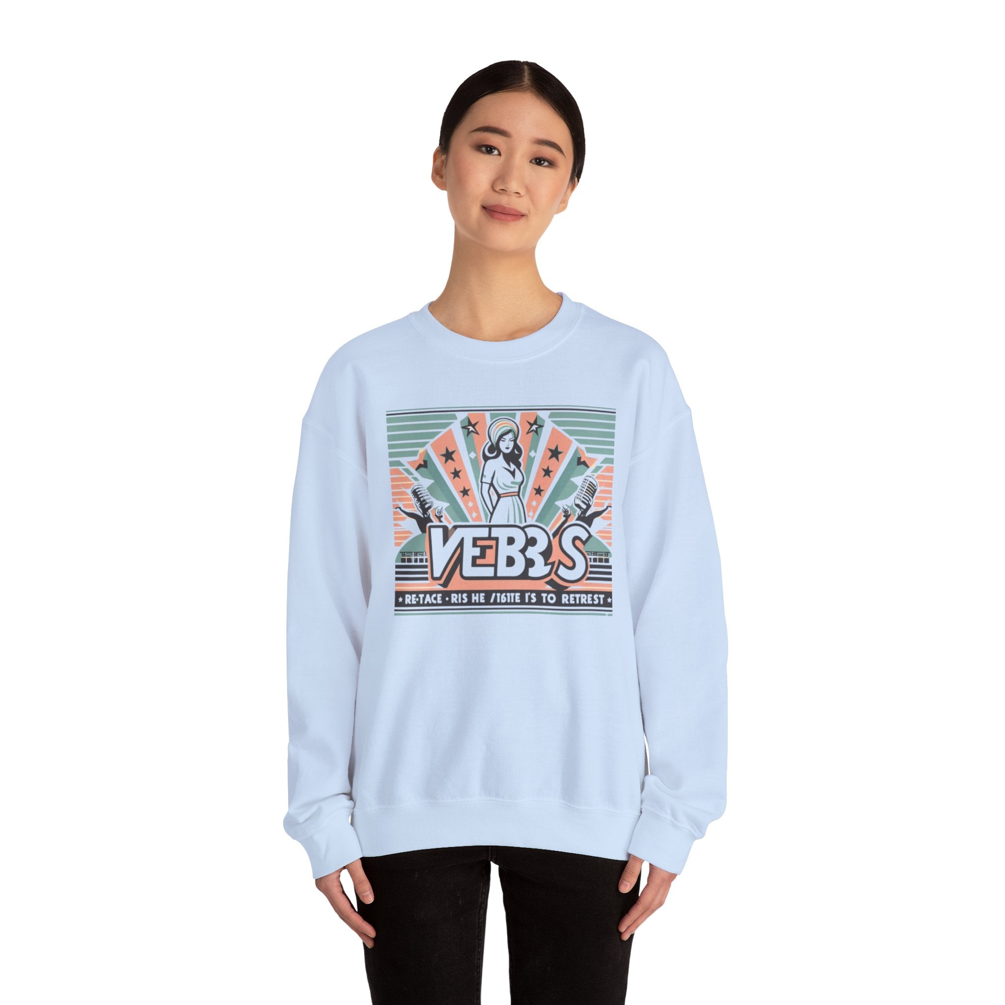 Retro Vibes Sweatshirt for International Women's Day