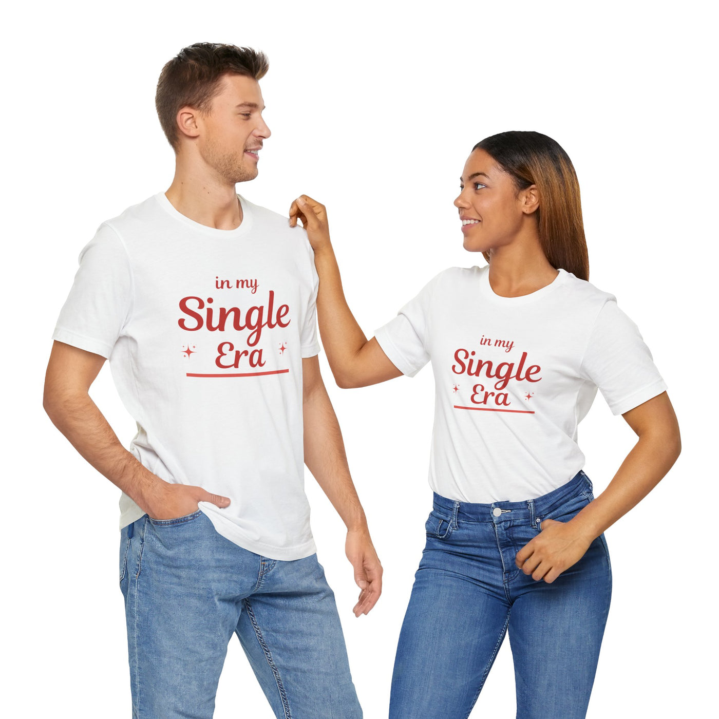 In My Single Era Valentine's Day T-Shirt - Funny & Sassy Graphic Tee