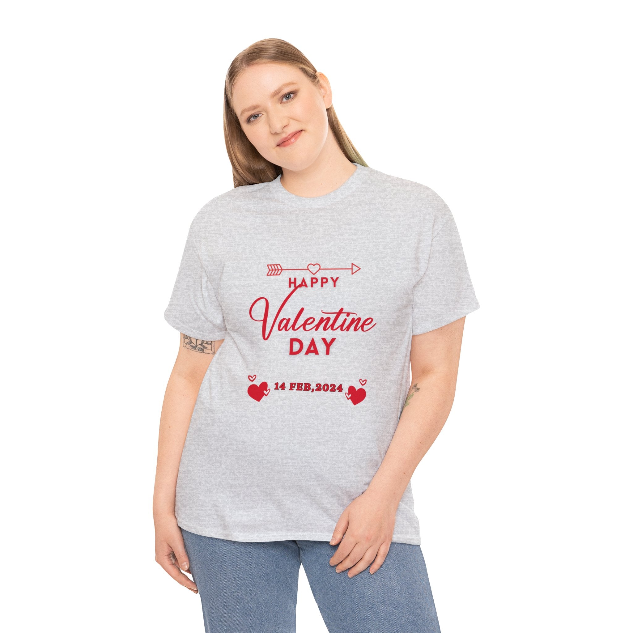 Celebrate Love in Style with Our Exclusive Happy Valentine's Day T-Shirt - Limited Edition Design for a Memorable Affair