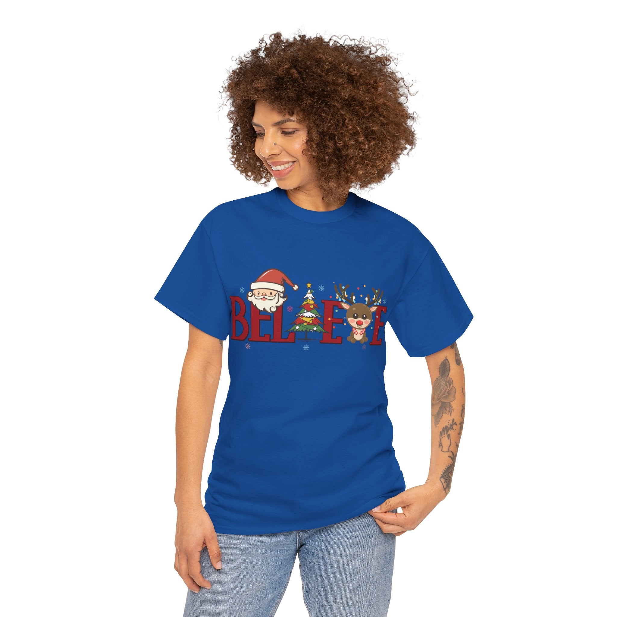 Believe in Magic Christmas Tee| Christmas Shirt| Christmas Outfit| Christmas Party| Merry Christmas