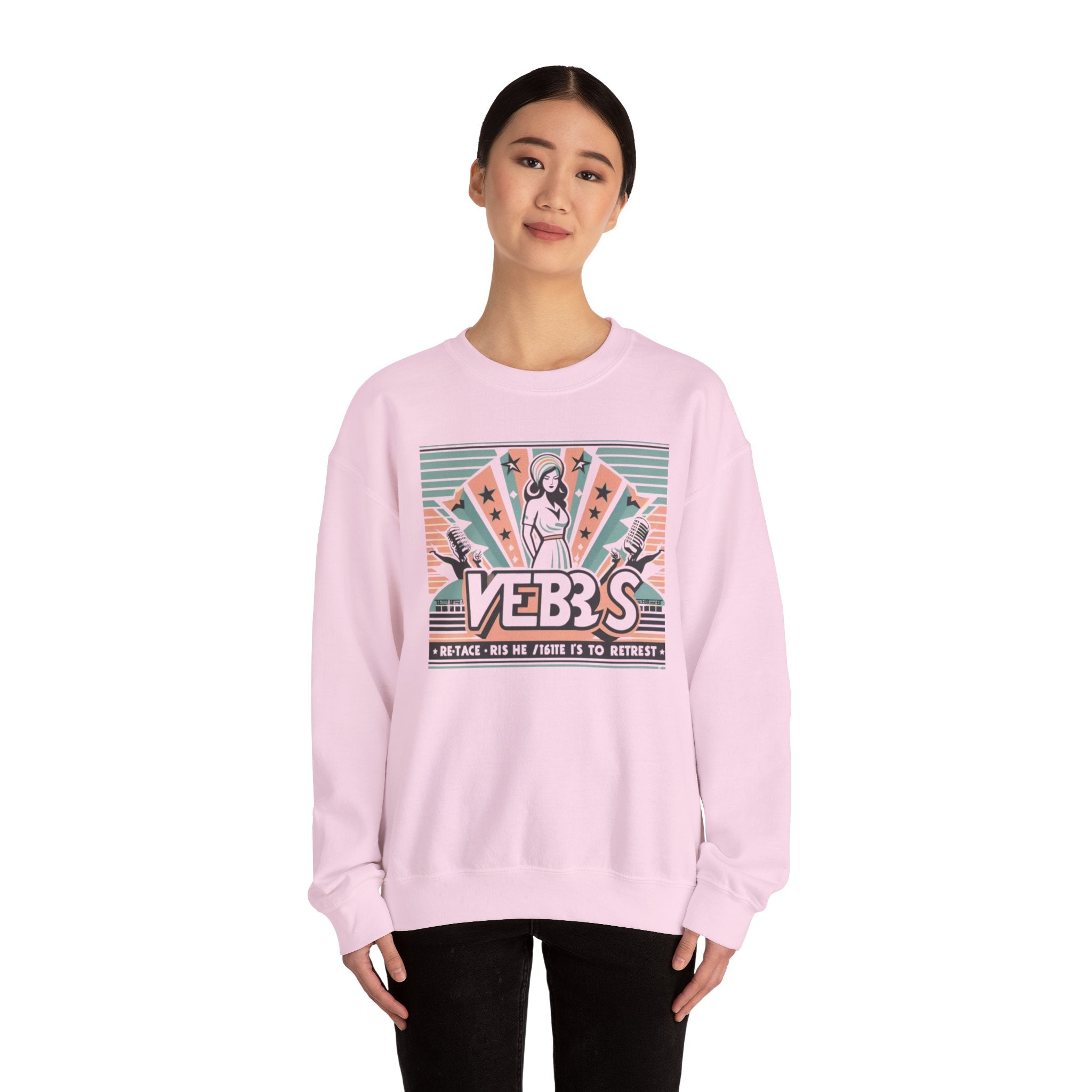 Retro Vibes Sweatshirt for International Women's Day