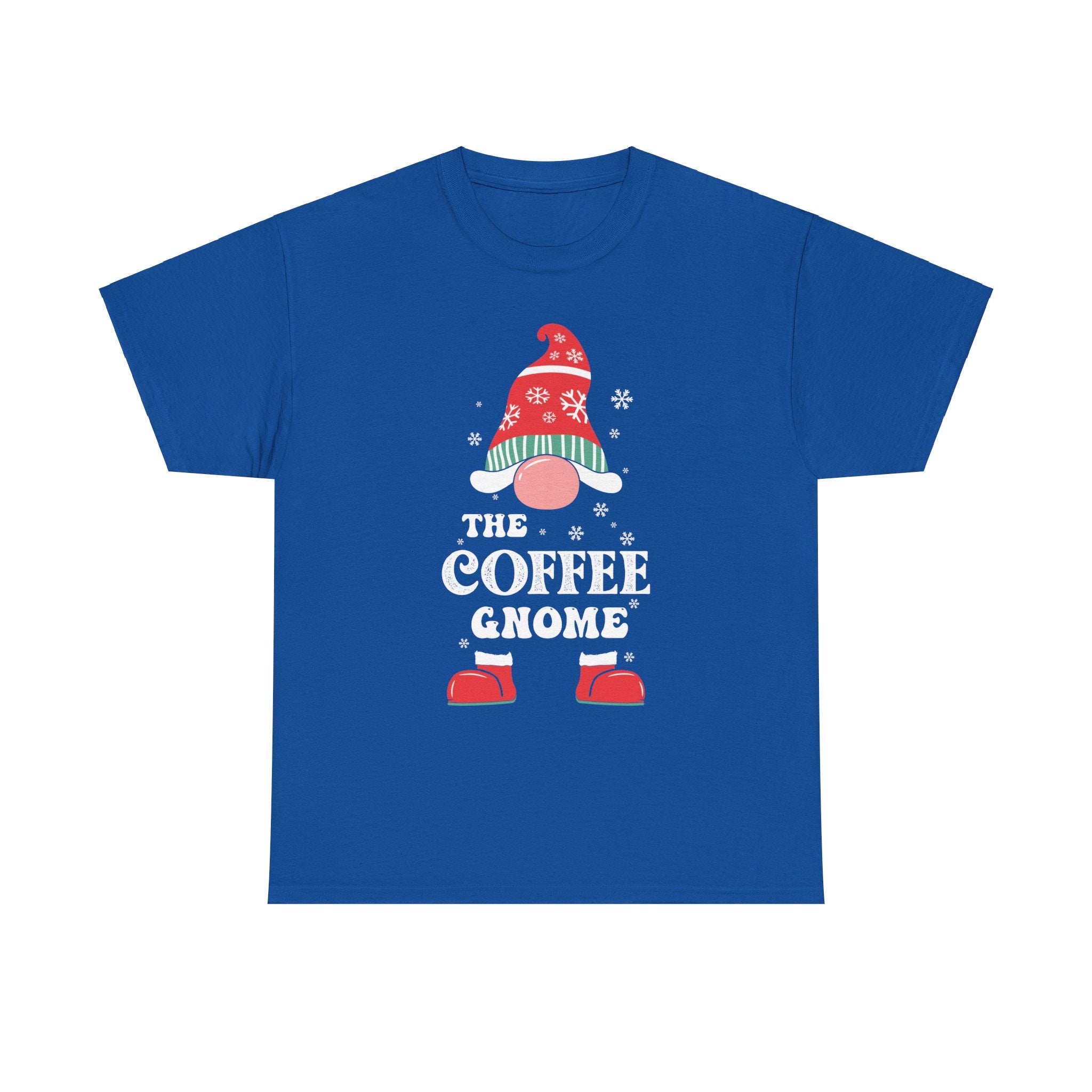 Adorable Coffee Gnome Graphic Tee: Perfect for Caffeine Lovers