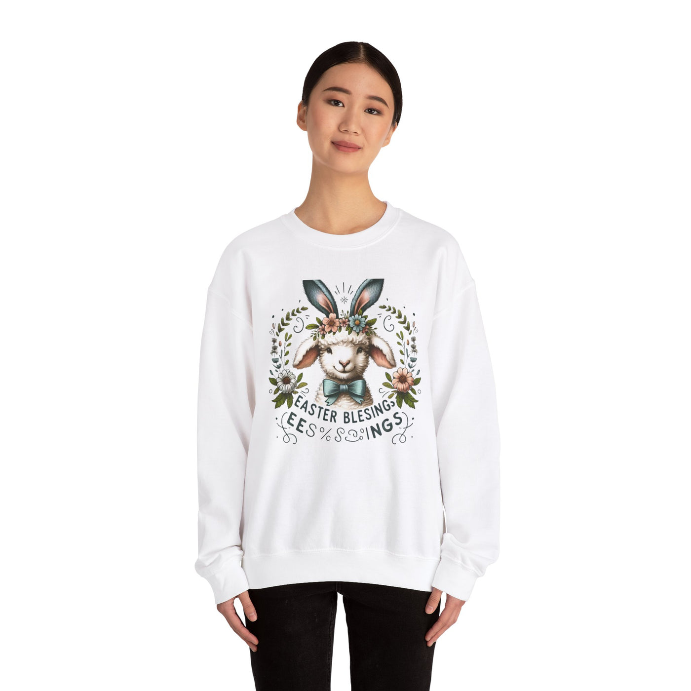 Easter Blessings Sweatshirt - Joyful Holiday Apparel for Men, Women, and Kids