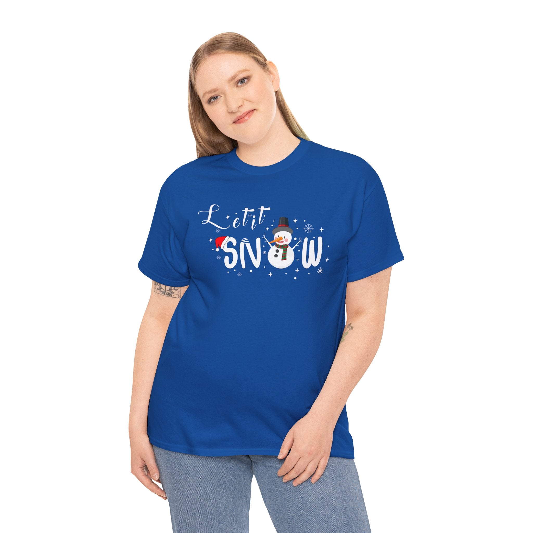 Let It Snow Graphic Tee: Embrace Winter Vibes in Style