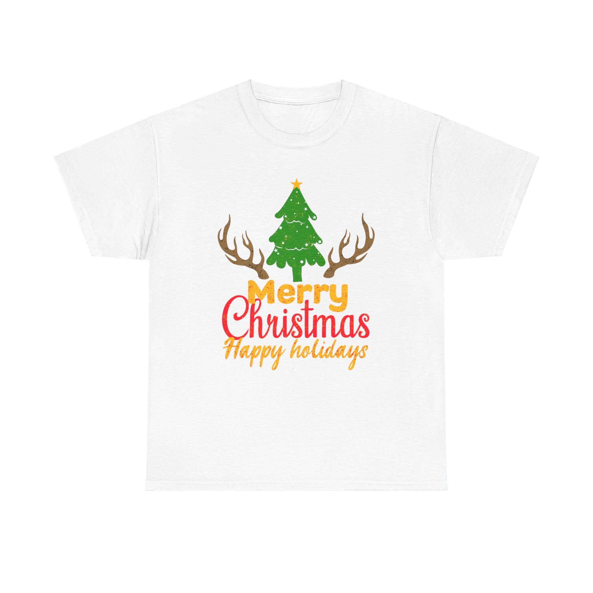 Festive Cheer Merry Christmas Happy Holiday T-Shirt"